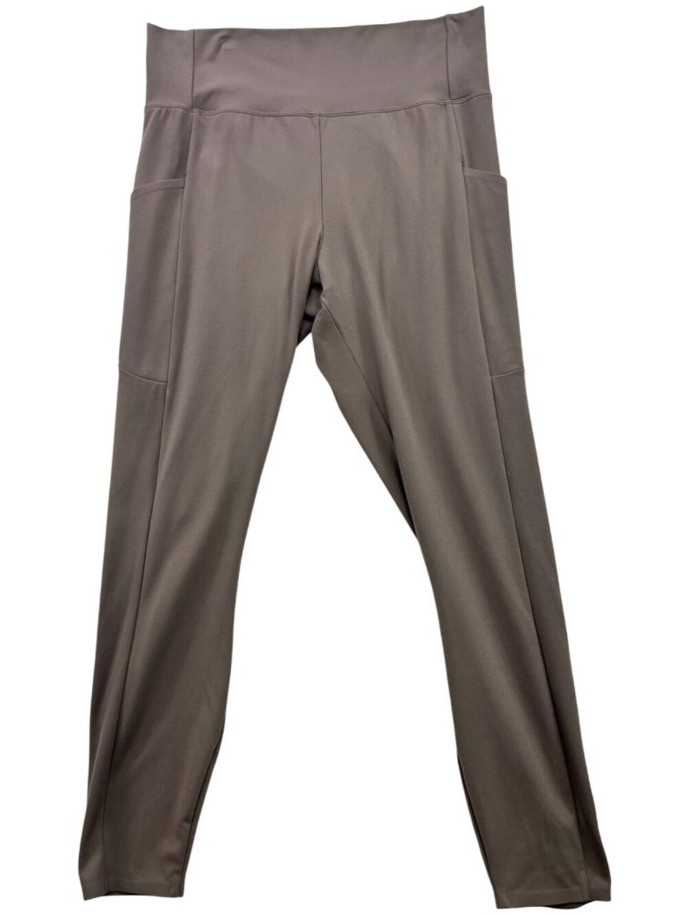 REI Cooperative Women's Active Sports Leggings Stretch Size L Mink Gray Brown